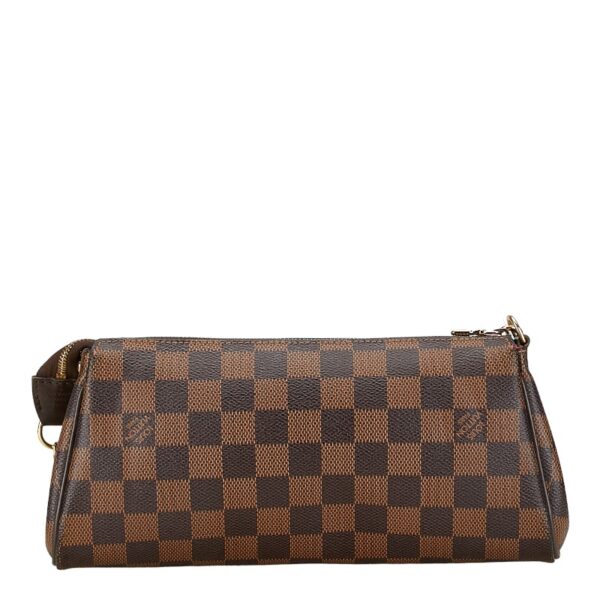 1 0160116 4 Louis Vuitton Damier Eva Chain 2WAY Shoulder Bag Brown