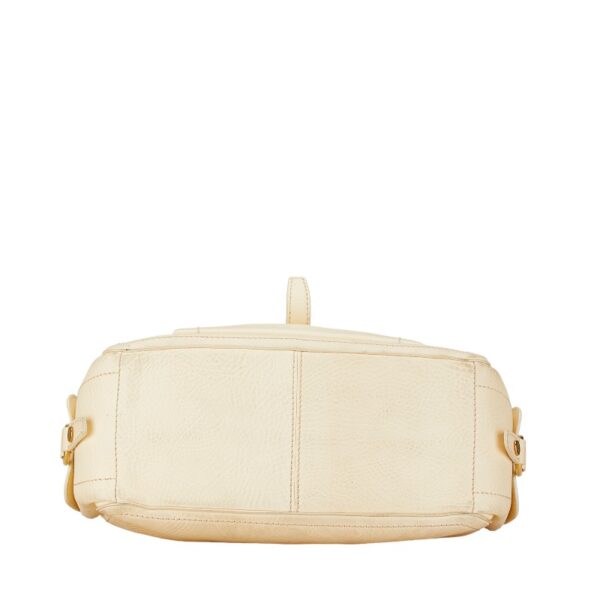 1 0160175 4 Celine Triomphe Boogie Bag Handbag Beige