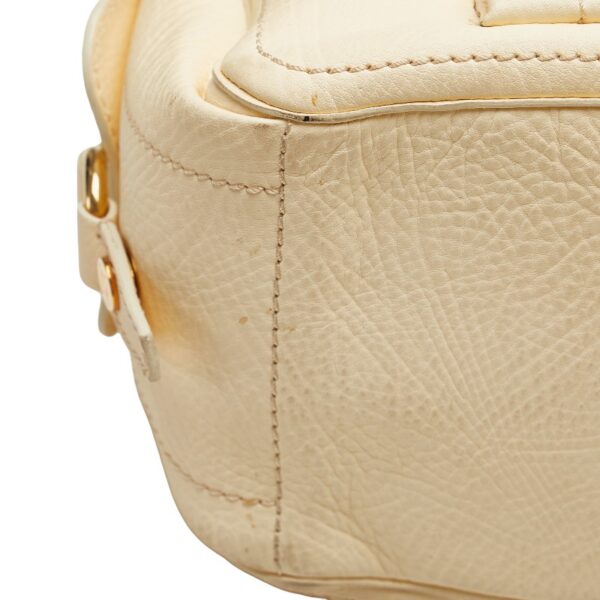 1 0160175 5 Celine Triomphe Boogie Bag Handbag Beige