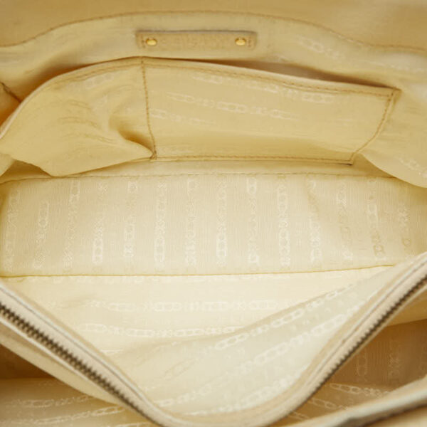 1 0160175 7 Celine Triomphe Boogie Bag Handbag Beige