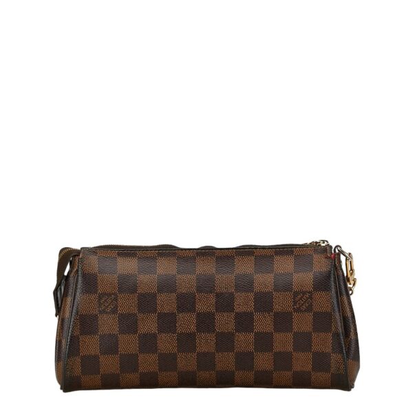 1 0160197 4 Louis Vuitton Damier Eva Chain 2WAY Shoulder Bag Brown