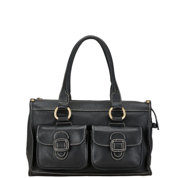 1 0160321 1 Celine Handbag Tote Bag Black