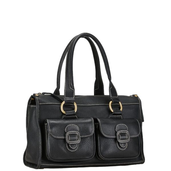 1 0160321 2 Celine Handbag Tote Bag Black