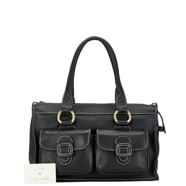 1 0160321 9 Celine Handbag Tote Bag Black