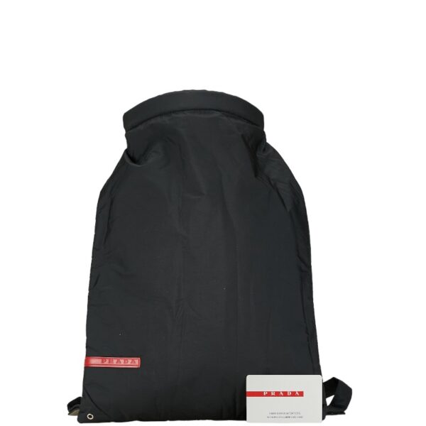 1 0160502 10 Prada Sports Nylon Rucksack Black