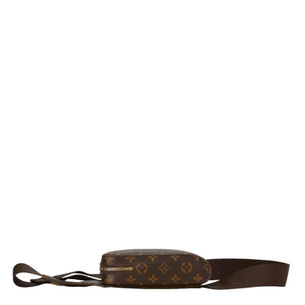 1 0160665 4 Louis Vuitton Monogram Jeronimos Waist Bag Brown