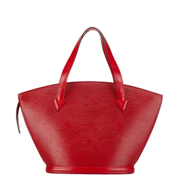 1 0160669 3 Louis Vuitton Epi Saint Jacques Handbag Castilian Red