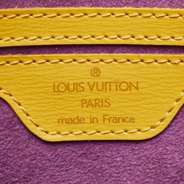 1 0160670 10 Louis Vuitton Epi Saint Jacques Tote Bag Tassili Yellow