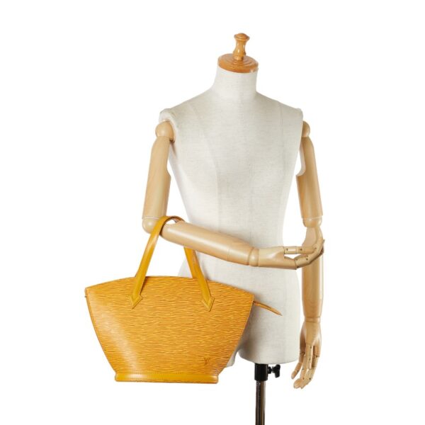 1 0160670 12 Louis Vuitton Epi Saint Jacques Tote Bag Tassili Yellow