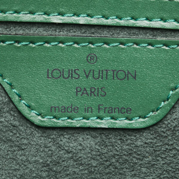 1 0160675 9 Louis Vuitton Epi Saint Jacques Handbag Borneo Green