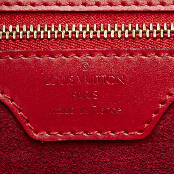 1 0160683 10 Louis Vuitton Epi Russac Shoulder Bag Castilian Red