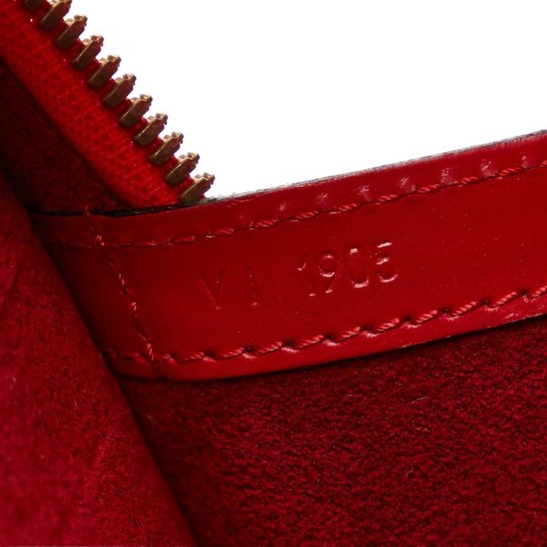 1 0160683 11 Louis Vuitton Epi Russac Shoulder Bag Castilian Red