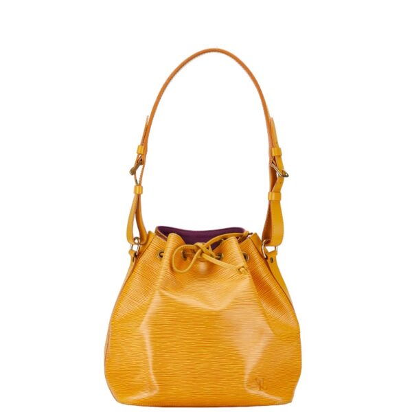 1 0160689 1 Louis Vuitton Epi Petit Noe Shoulder Bag Tassili Yellow