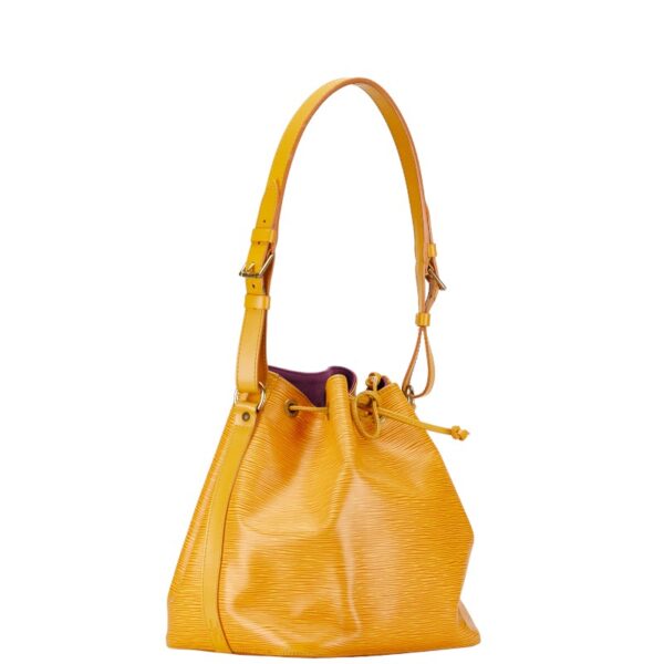 1 0160689 2 Louis Vuitton Epi Petit Noe Shoulder Bag Tassili Yellow