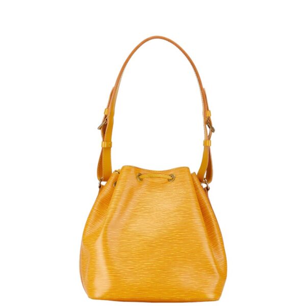 1 0160689 3 Louis Vuitton Epi Petit Noe Shoulder Bag Tassili Yellow