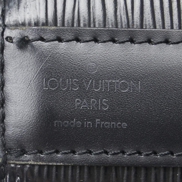 1 0160703 7 Louis Vuitton Epi Sac De Paul GM Shoulder Bag Noir