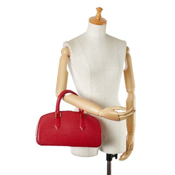 1 0160706 11 Louis Vuitton Epi Jasmine Handbag Castilian Red