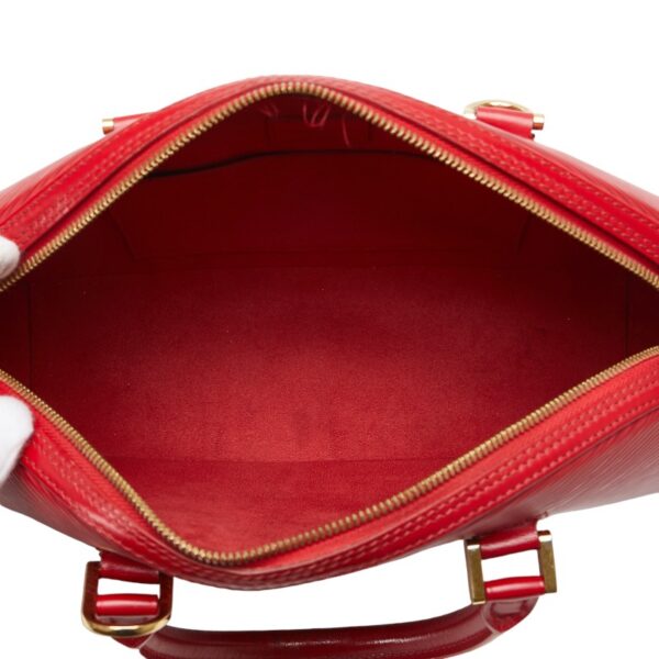 1 0160706 8 Louis Vuitton Epi Jasmine Handbag Castilian Red