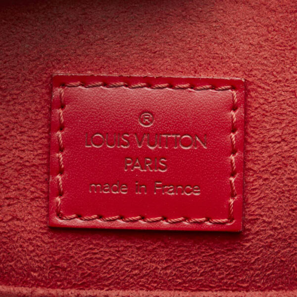 1 0160706 9 Louis Vuitton Epi Jasmine Handbag Castilian Red