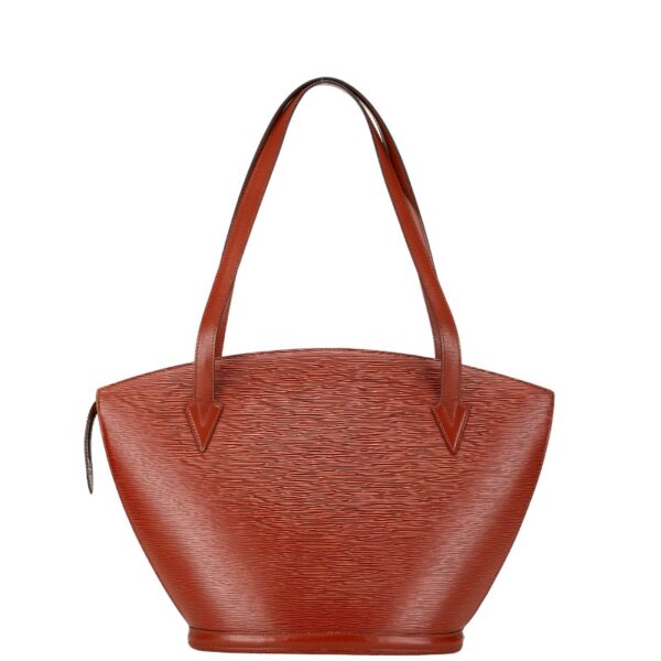 1 0160718 3 Louis Vuitton Epi Saint Jacques Tote Bag Kenya Brown