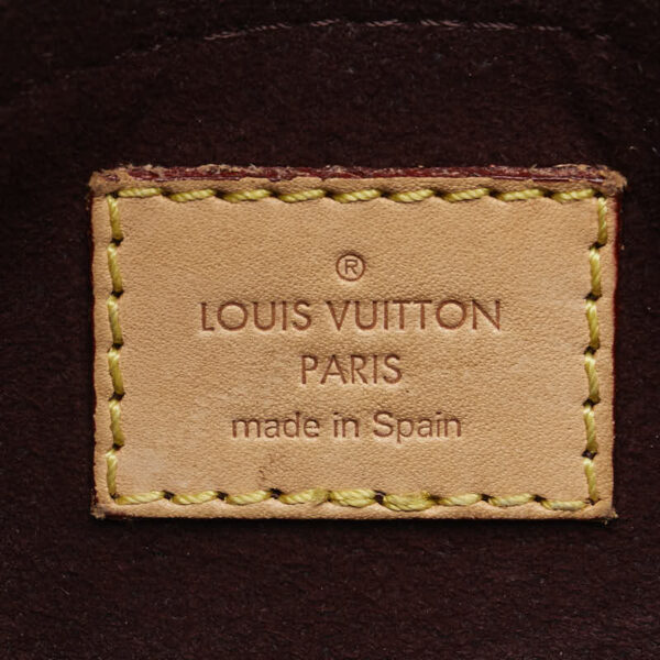 1 0160730 8 Louis Vuitton Monogram Montaigne MM Handbag Brown