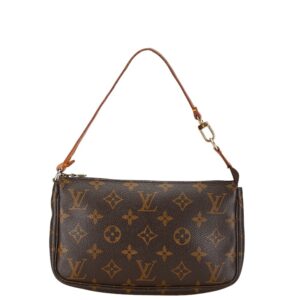 1 0160741 1 Louis Vuitton Toilette 19 Accessory Case Pouch Brown