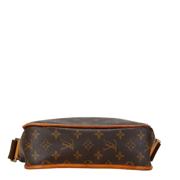 1 0160974 4 Louis Vuitton Monogram Messenger Bosfall PM Shoulder Bag Brown