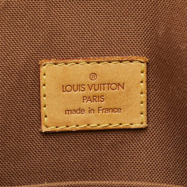 1 0160974 7 Louis Vuitton Monogram Messenger Bosfall PM Shoulder Bag Brown