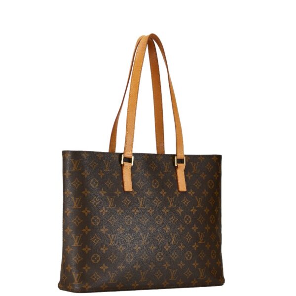 1 0160975 2 Louis Vuitton Monogram Luco Tote Bag Brown