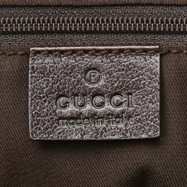 1 0160981 7 Gucci GG Sherry Princy Handbag Brown