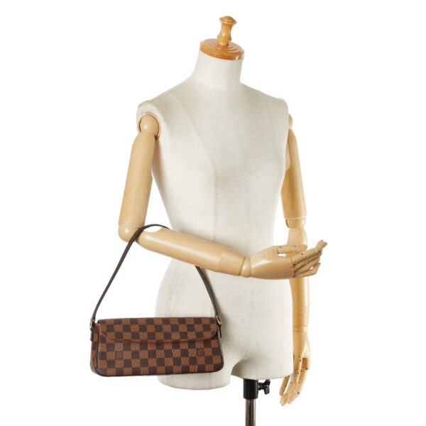 1 0161544 10 Louis Vuitton Damier Recoleta Handbag Brown