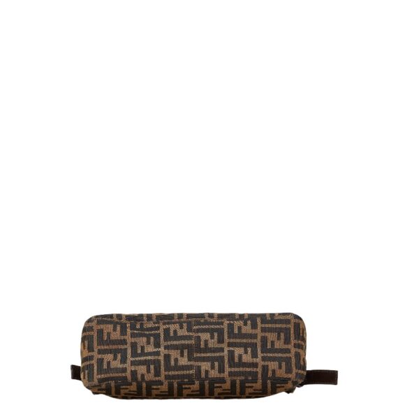 1 0161574 4 Fendi Zucca One Shoulder Bag Brown