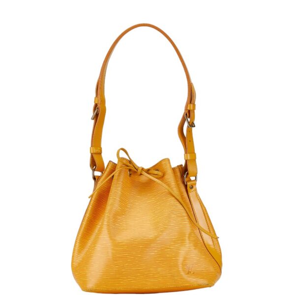 1 0161751 1 Louis Vuitton Epi Petit Noe Shoulder Bag Tassili Yellow