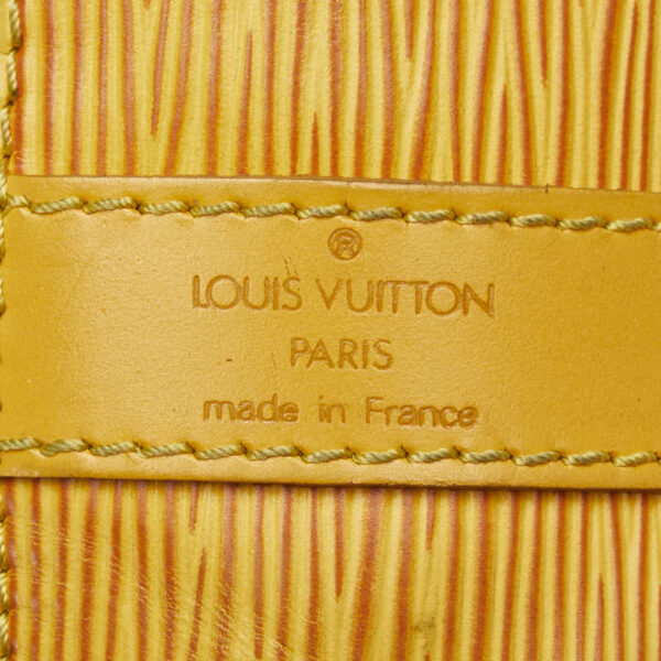 1 0161751 9 Louis Vuitton Epi Petit Noe Shoulder Bag Tassili Yellow