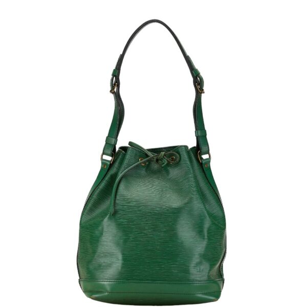 1 0161754 1 Louis Vuitton Epi Noe Shoulder Bag Borneo Green