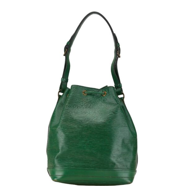 1 0161754 3 Louis Vuitton Epi Noe Shoulder Bag Borneo Green