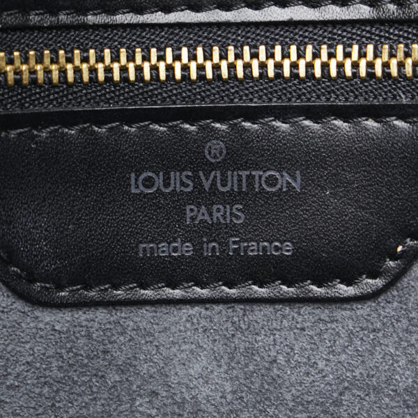 1 0161762 10 Louis Vuitton Epi Saint Jacques Shoulder Bag Noir