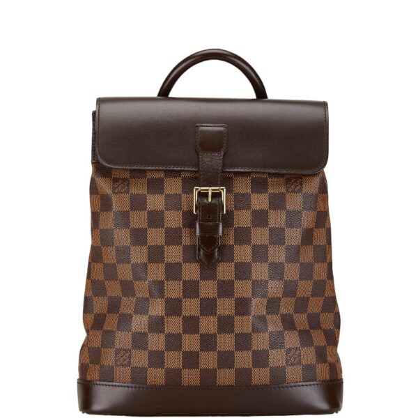 1 0161822 1 Louis Vuitton Damier Soho Rucksack Brown