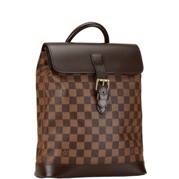 1 0161822 2 Louis Vuitton Damier Soho Rucksack Brown