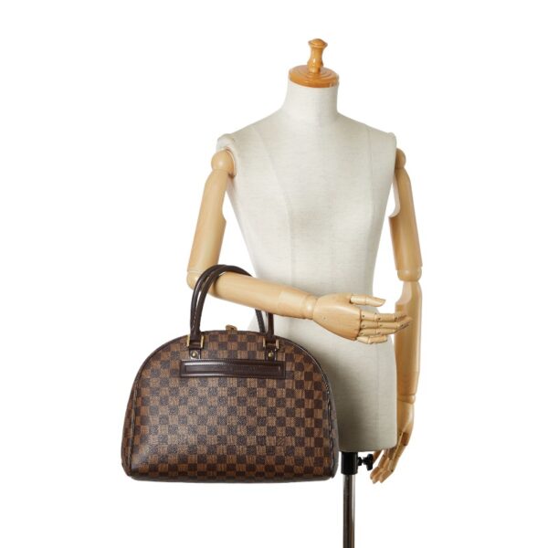 1 0162196 12 Louis Vuitton Damier Nolita Handbag Brown