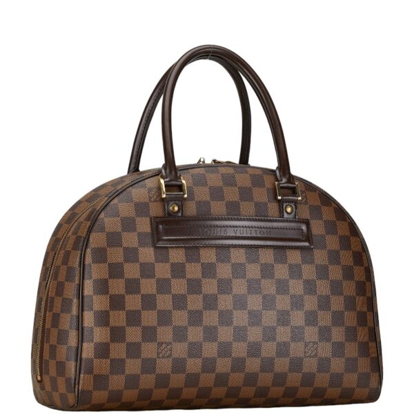 1 0162196 2 Louis Vuitton Damier Nolita Handbag Brown