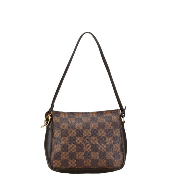 1 0162324 3 Louis Vuitton Damier Truth Makeup Shoulder Bag Brown