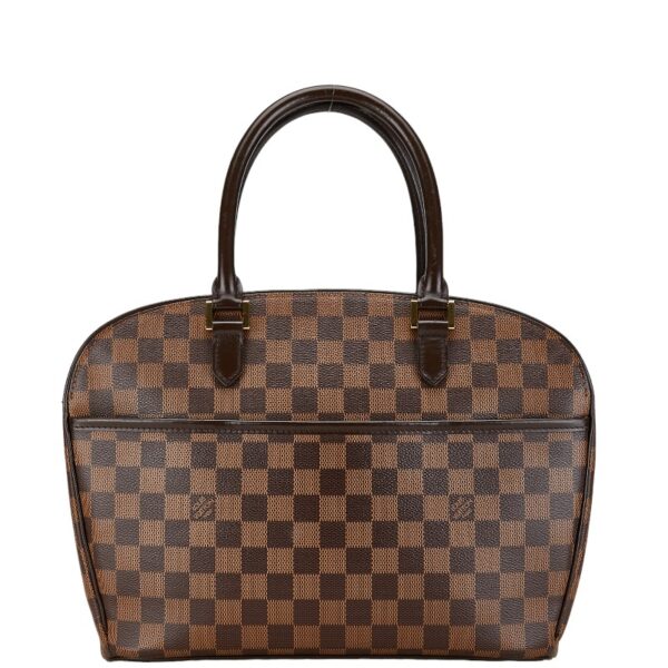 1 0162353 1 Louis Vuitton Damier Sarria Oriental Handbag Brown