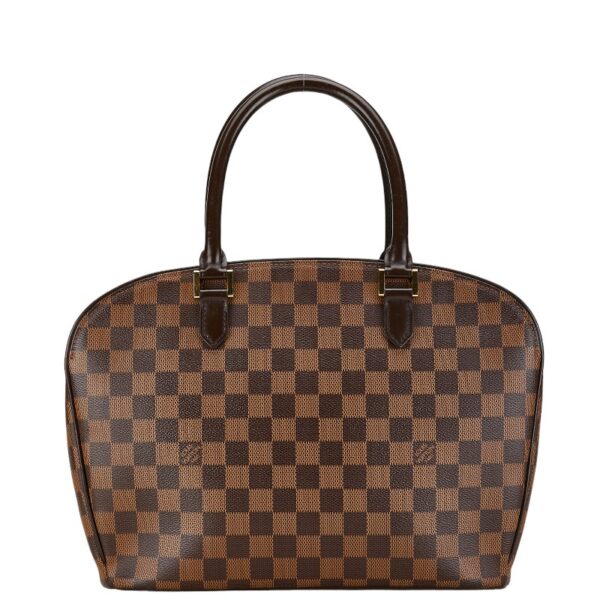 1 0162353 3 Louis Vuitton Damier Sarria Oriental Handbag Brown