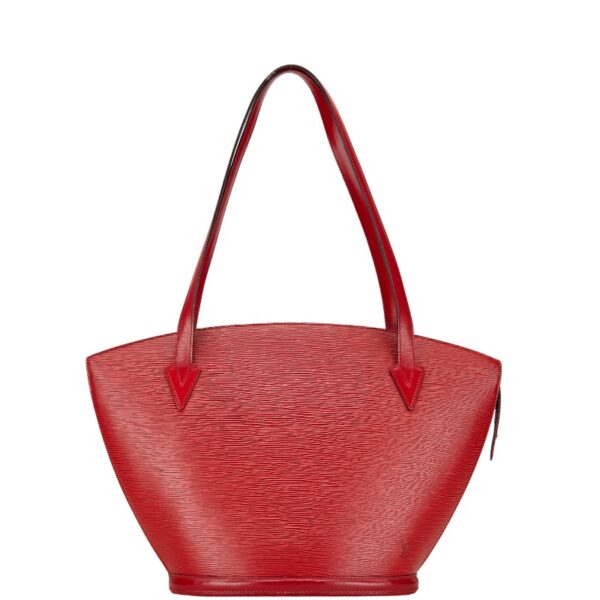 1 0162359 1 Louis Vuitton Epi Saint Jacques Shoulder Bag Castilian Red