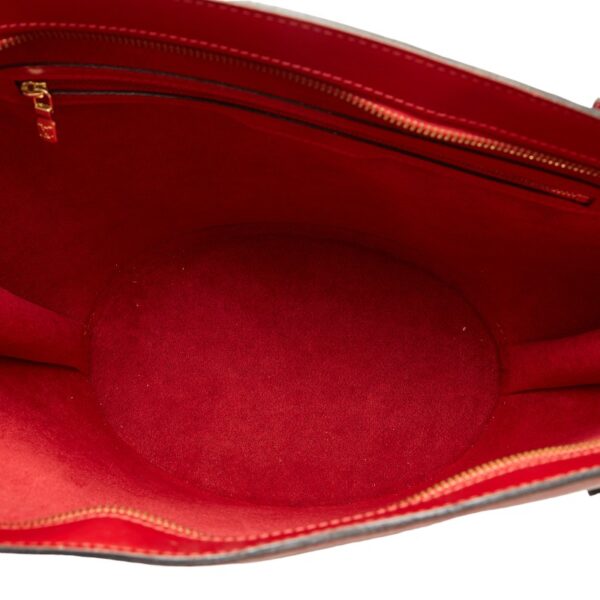 1 0162359 5 Louis Vuitton Epi Saint Jacques Shoulder Bag Castilian Red