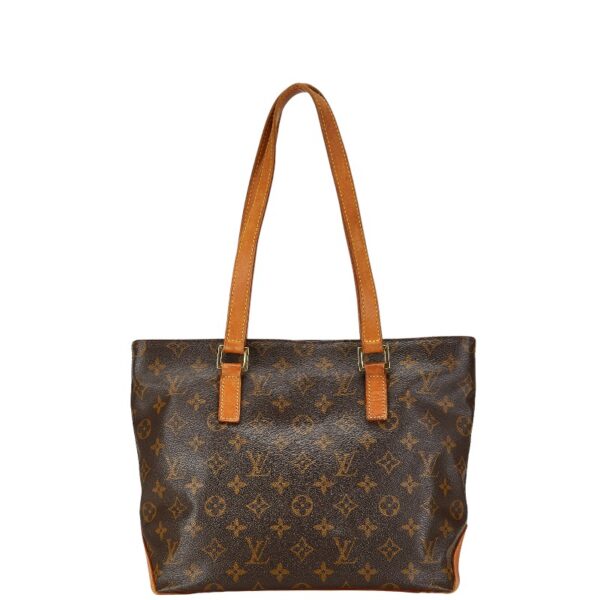 1 0163423 1 Louis Vuitton Monogram Hippo Piano Tote Bag Brown