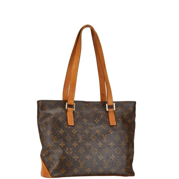 1 0163423 2 Louis Vuitton Monogram Hippo Piano Tote Bag Brown