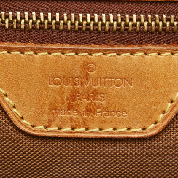 1 0163423 9 Louis Vuitton Monogram Hippo Piano Tote Bag Brown