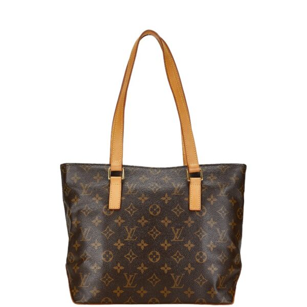 1 0163427 1 Louis Vuitton Monogram Hippo Piano Tote Bag Brown